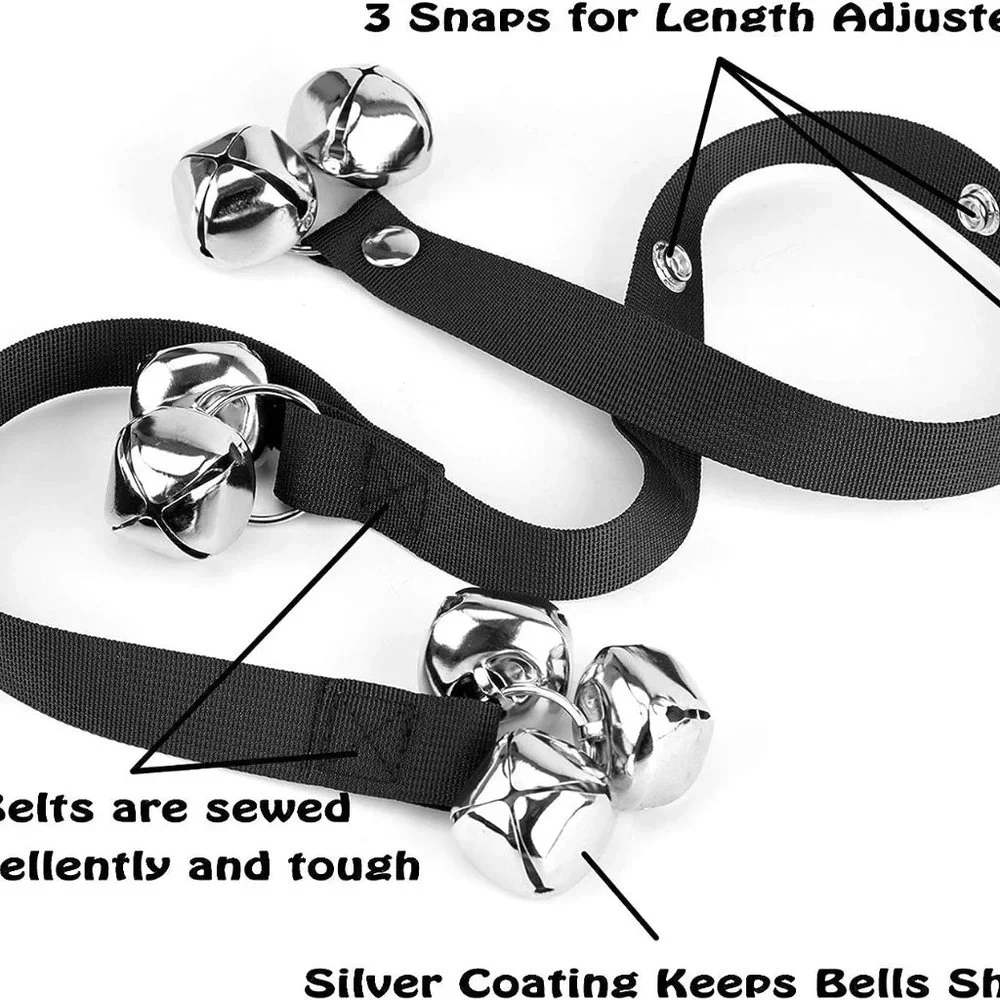 Puppy Bells Dog Doorbells for Door Knob/Potty Training/Go Outside-Dog Bells